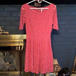 Size 10 Peach Lauren Conrad dress